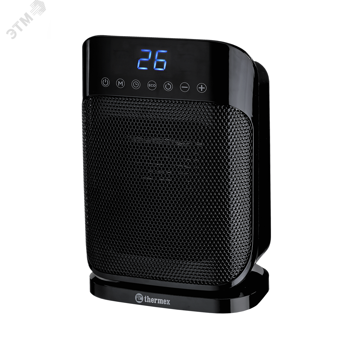 Изображение товара Тепловентилятор Thermex Nero 1500E - 1.5 кВт, черный, напольный