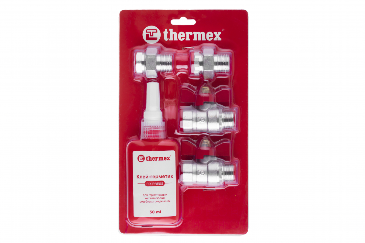 Набор монтажный для установки водонагревателя 1/2' без слива в блистере