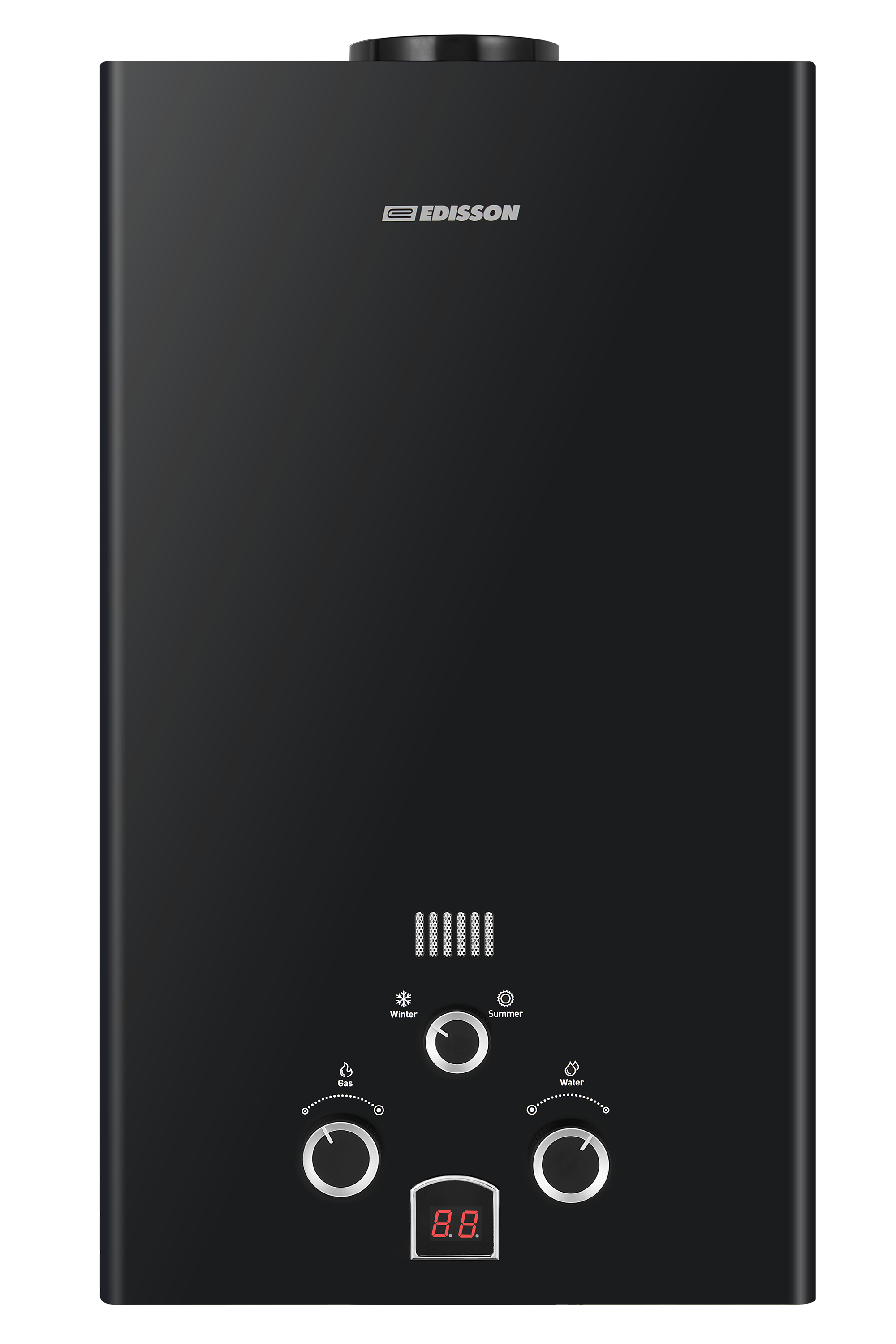 Водонагреватель газовый проточный EDISSON E 20 D  (Black)
