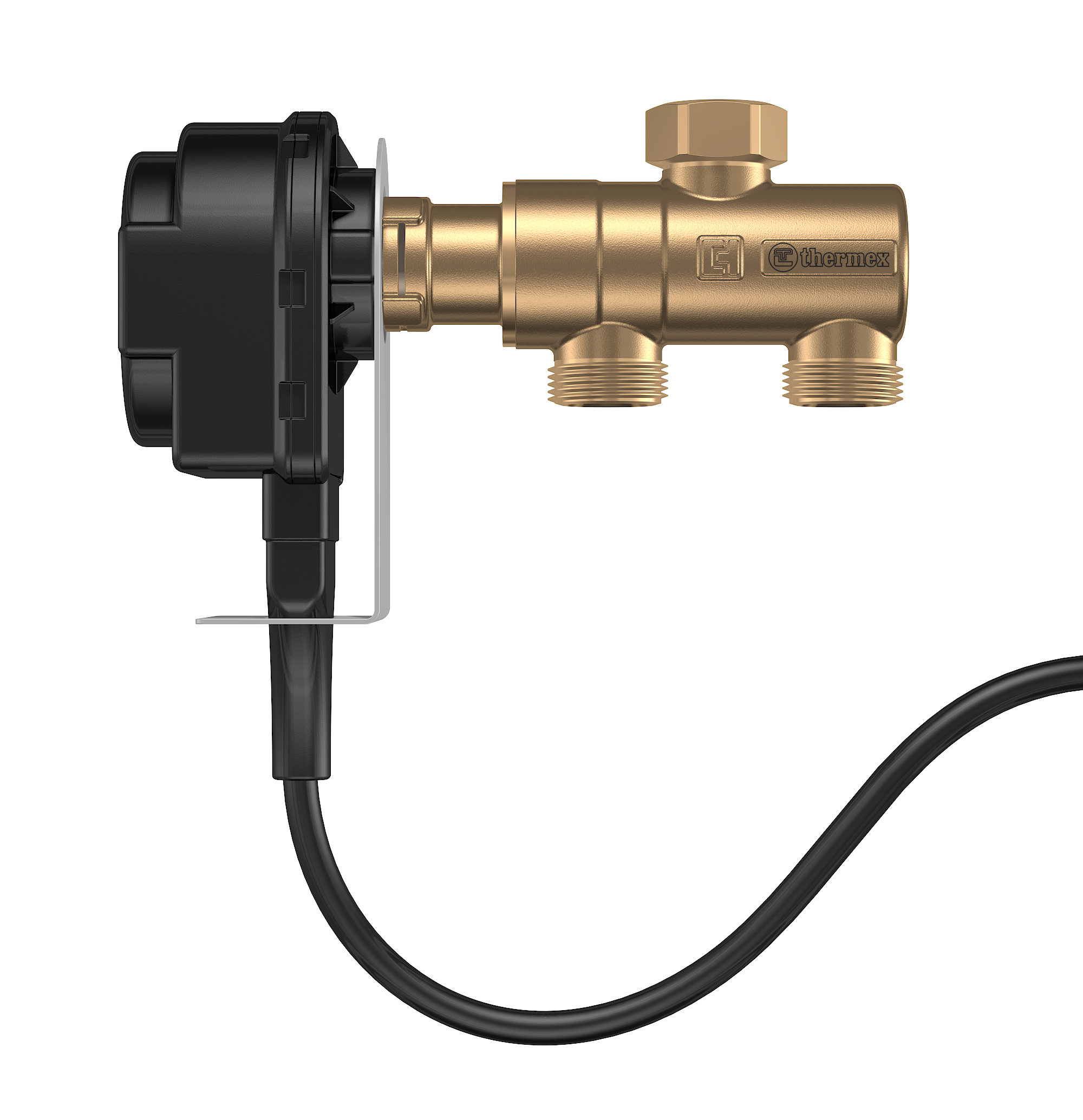 Клапан трехходовой dLine U с электроприводом (комплект)