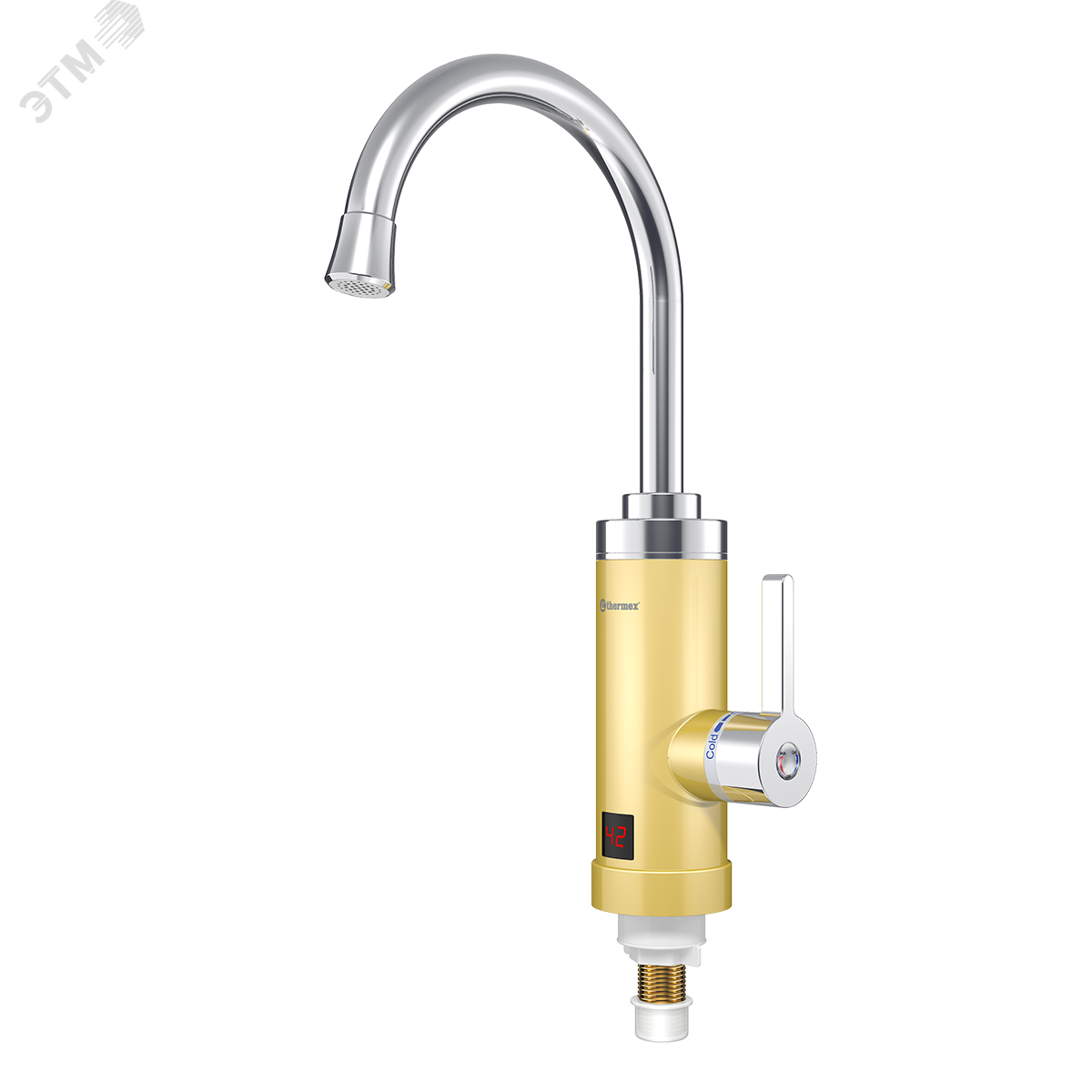 Изображение товара Проточный водонагреватель Thermex Amber 3000 для вертикального монтажа