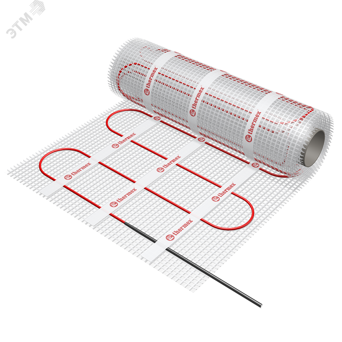 Изображение товара Мат нагревательный электрический THERMEX Warma 750, 750 Вт, 5 кв.м. (упак)