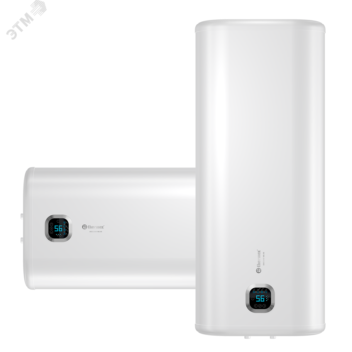 Изображение товара Водонагреватель электрический аккумуляционный бытовой THERMEX Decido 100 Wi-Fi (шт)