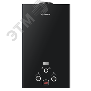 Водонагреватель газовый проточный EDISSON E 20 D  (Black) - фото 1