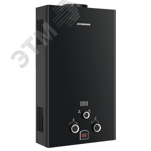 Водонагреватель газовый проточный EDISSON E 20 D  (Black) - фото 3