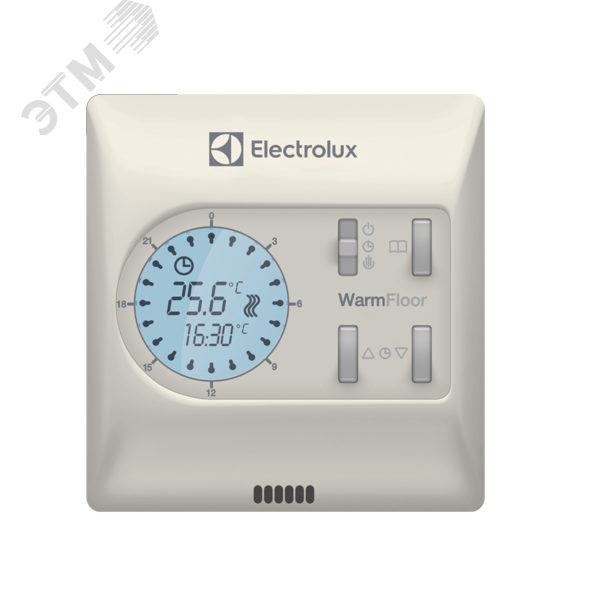 Терморегулятор аналоговый программируемый с ЖК дисплеем ELECTROLUX ...