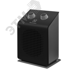 Тепловентилятор электрический на 1500 Вт          EFH/S-115, спиральный нагреватель, цвет черный