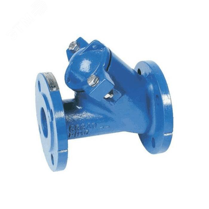 Изображение товара Клапан обратный чугунный шаровой Ду 50 Ру 10 фланцевый, шар нитрил (шт)