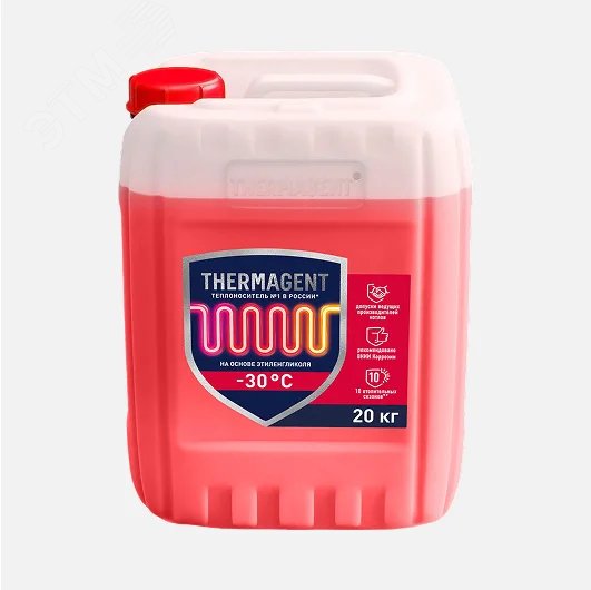 Изображение товара Теплоноситель - 30 20 кг этиленгликоль (шт)