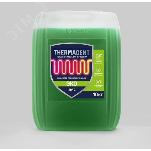 Изображение товара Теплоноситель Thermagent ЭKO -20 10 кг (шт)