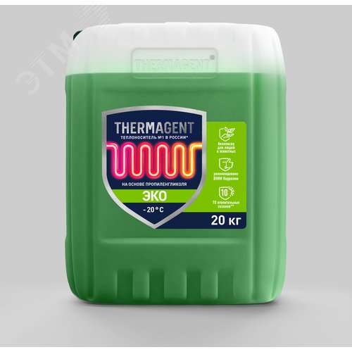 Изображение товара Теплоноситель Thermagent ЭKO -20 20 кг (шт)