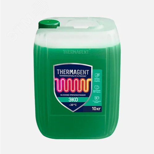 Изображение товара Теплоноситель ЭКО -30 10кг пропиленгликоль (шт)