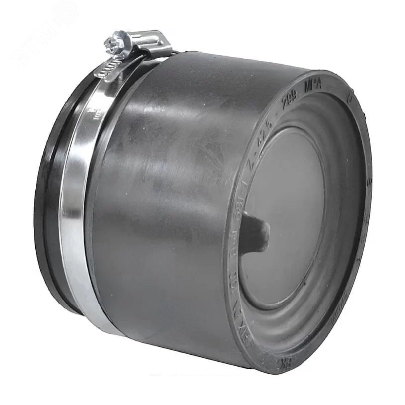 Изображение товара Переходник SML 127-8709 100х104 чугун — резиновый переходник для труб