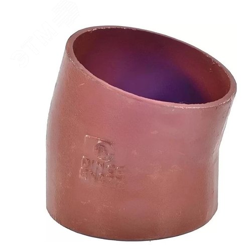 Изображение товара Отвод Ду 50 15 град, чугунный, безраструбный, SGACX (шт)