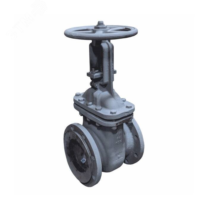 Изображение товара Задвижка стальная Ду50 Ру16 30с41нж фланцевая с штурвалом