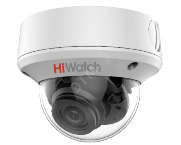 Видеокамера HD-TVI гибридный 2Мп уличная корпусная с ИК-подсветкой до 60м (2.7-13.5мм) DS-T208S (2.7-13,5 mm) HiWatch
