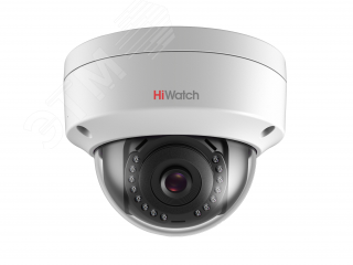 Видеокамера IP 4Мп купольная с LED-подсветкой до 30м и ColorVu (4мм) DS-I452L(4mm) HiWatch