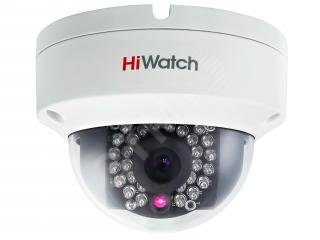 Видеокамера IP 1.3Мп уличная купольная мини с ИК-подсветкой до 15м (4мм) DS-I122 (4 mm) HiWatch