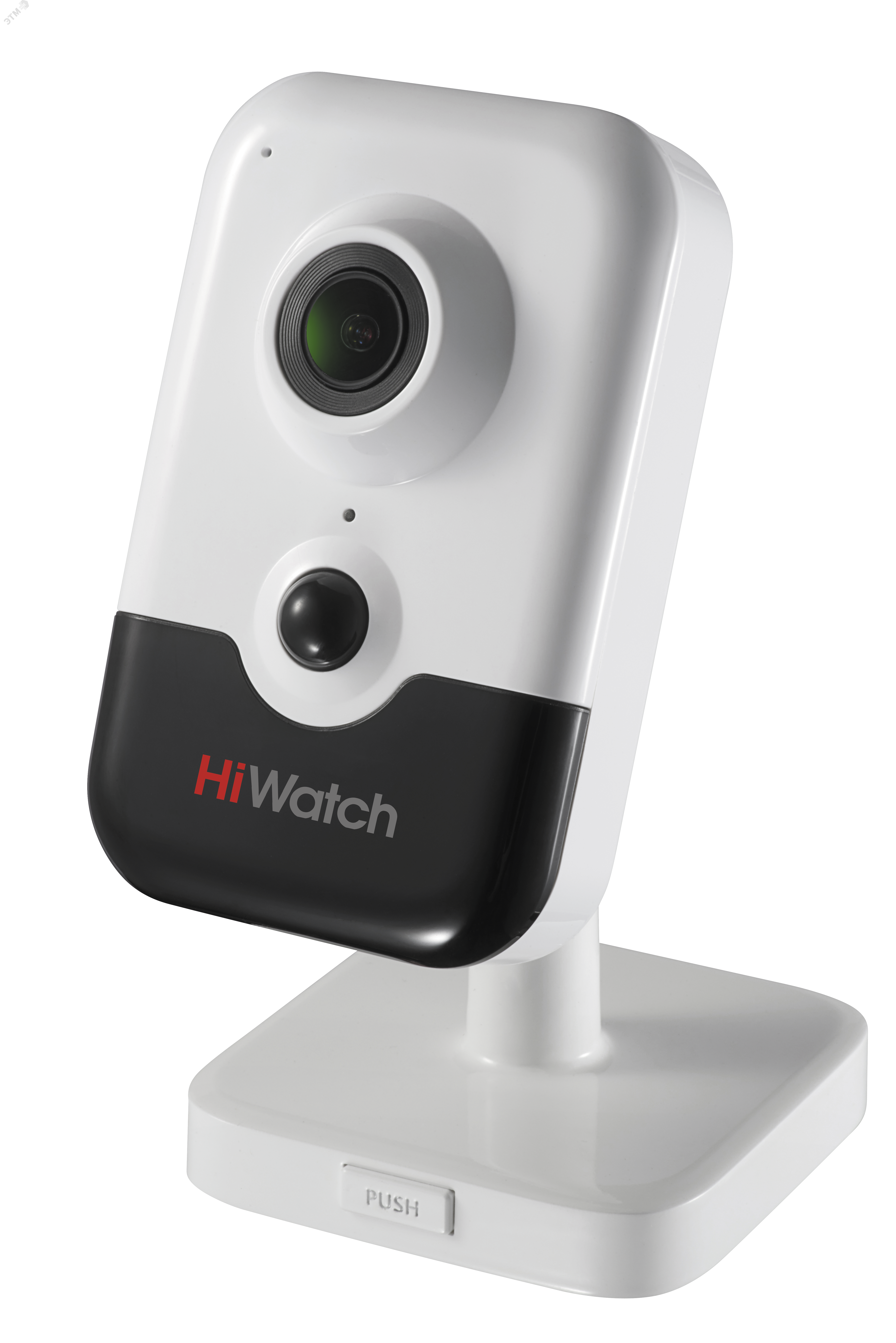 Видеокамера IP 2Мп внутренняя миниатюрная c ИК-подсветкой до 10м (2.8мм) DS-I214(B) (2.8 mm) HiWatch