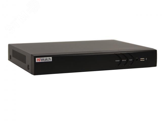 Видеорегистратор HD-TVI 4-х канальный гибридный с технологией AoC DS-H304QA(C) HiWatch