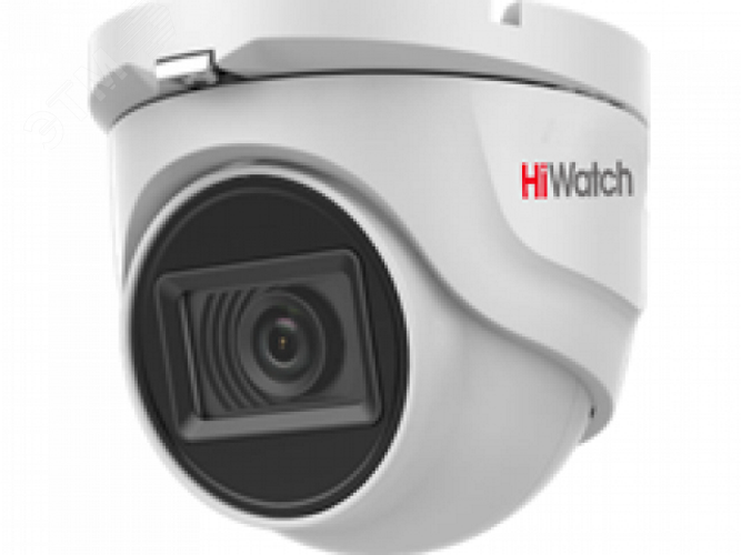Видеокамера HD-TVI 2Мп уличная купольная с EXIR-подсветкой до 30м (6мм) DS-T203A (6 mm) HiWatch