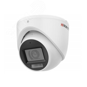 Видеокамера HD-TVI 2Мп купольнаяс подсветкой EXIR до 30/20м, микрофон (2.8мм)