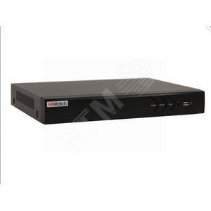Видеорегистратор 16-ти канальный гибридный HD-TVI регистратор для  аналоговых, HD-TVI, AHD и CVI камер c PoC + 2 IP-канала (до 18-ти с замещением аналоговых)