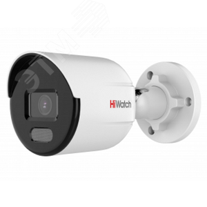 Видеокамера IP 4Мп цилиндрическая с LED-подсветкой до 30м и ColorVu (2.8мм) DS-I450L(B) (2.8 mm) HiWatch