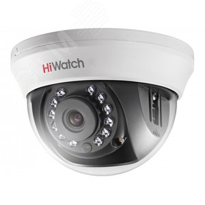 Видеокамера HD-TVI 2Мп купольная с ИК-подсветкой до 20м