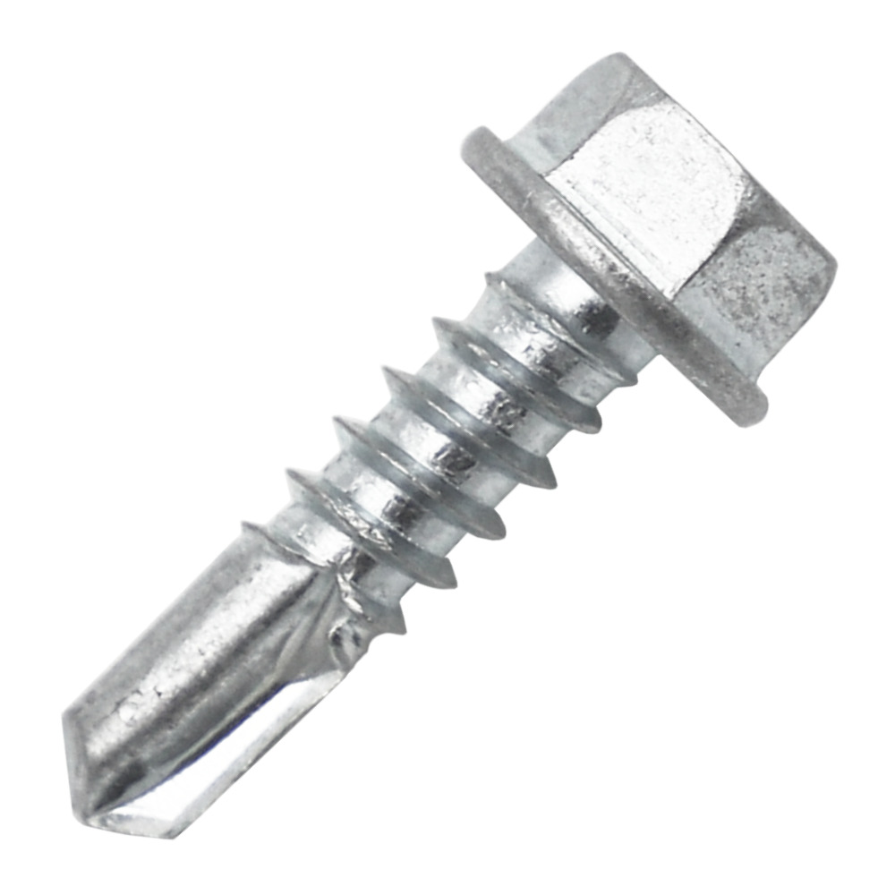 Саморез кровельный 4.8х19 по металлу сверло №2 безшайбы оцинкованный