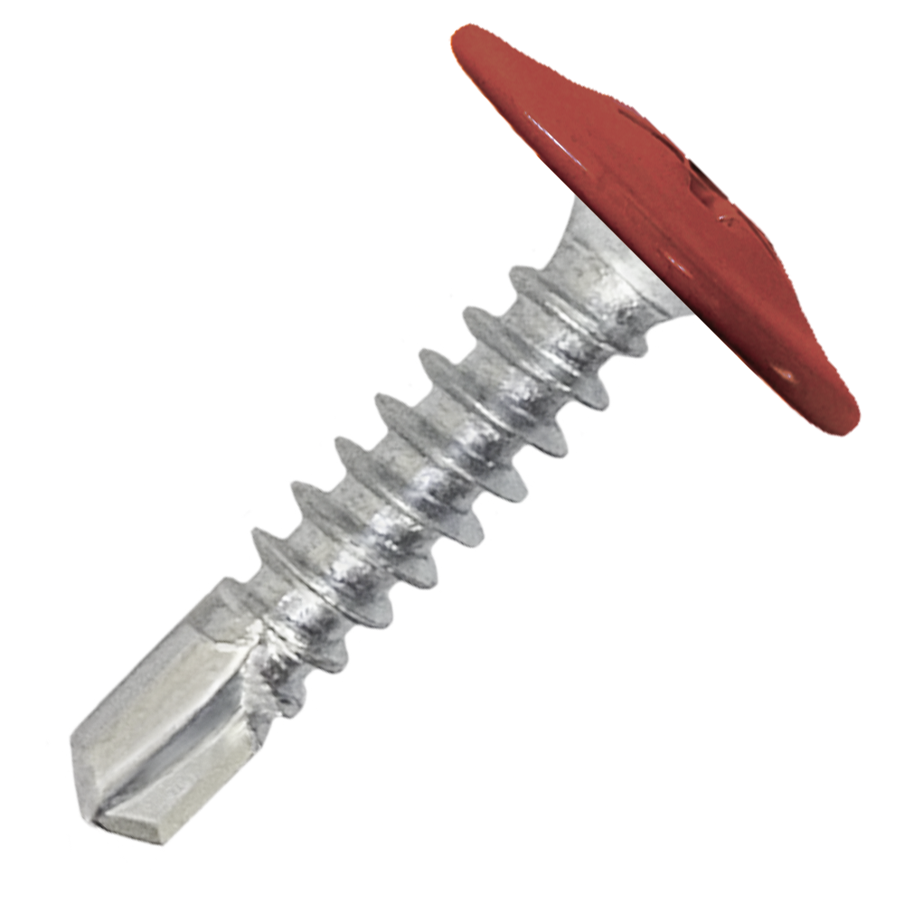 Саморез металл/металл 4.2х19 пресс-шайба сверло RAL3003