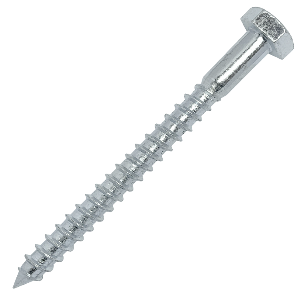 Шуруп с 6гр.гол. 8х80 глухарь острый цинк