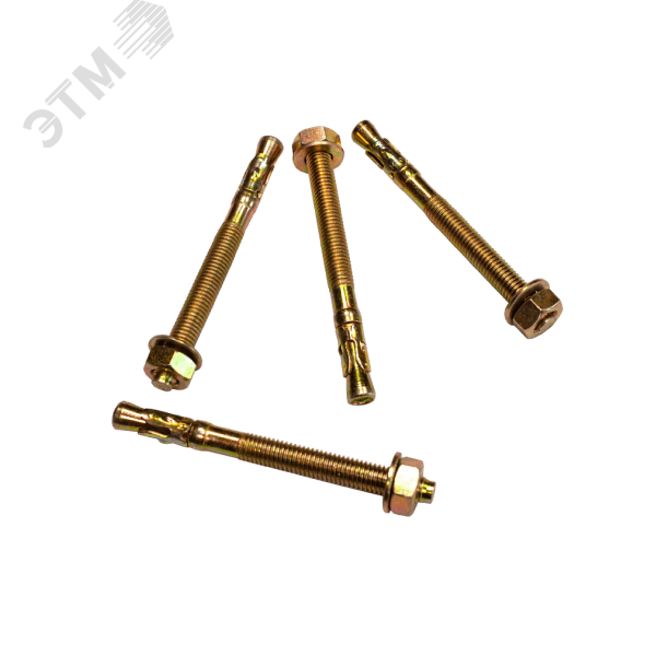 Изображение товара Анкер клиновой 10х80 оцинкованный (шт)