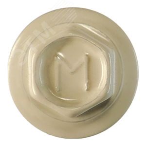 Саморез по металлу 5,5х25 RAL1014 сверло №3 - фото 2