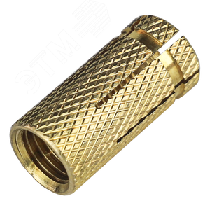 Анкер (цанга) латунный М6  8х25 - фото 1