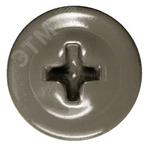 Саморез металл/металл 4.2х16 пресс-шайба острый RAL7005 - фото 2