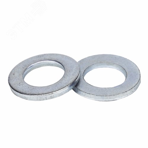 Шайба DIN125 М8 плоская оцинкованная - фото 2