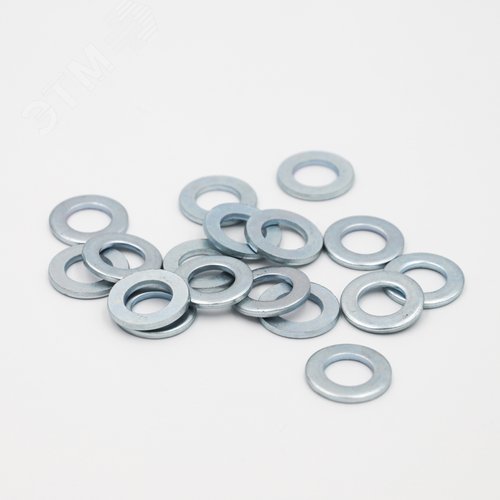 Шайба DIN125 М8 плоская оцинкованная - фото 3