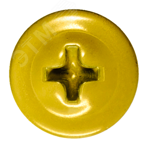 Саморез металл/металл 4.2х19 пресс-шайба сверло RAL1018 - фото 2