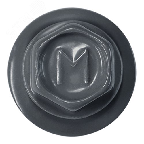 Саморез по металлу 5,5х19 RAL7024 сверло №3 - фото 2