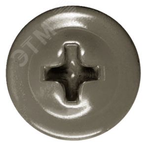 Саморез металл/металл 4.2х16 пресс-шайба сверло RAL7006 - фото 2