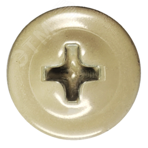 Саморез металл/металл 4.2х25 пресс-шайба острый RAL1014 - фото 2