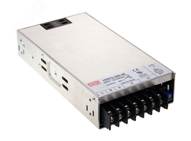 Изображение товара Блок питания AC-DC 300Вт Mean Well HRPG-300-24 с защитой и широким диапазоном входных напряжений