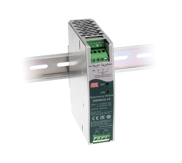 Модуль резервного питания, 2 входа 36-60В,20А, выход 48В,20А,на DIN рейку