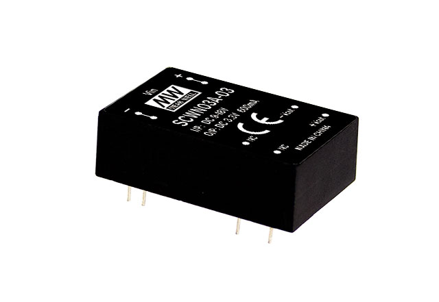 Источники итания DC-DC, 3 Вт, вход 9-18В, выход   5В, 600мА, изоляция 3000В.