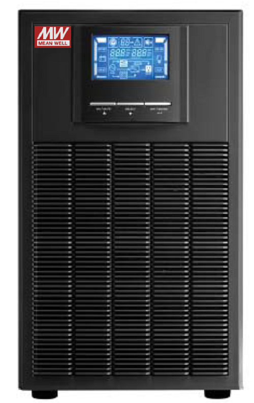 Источник бесперебойного питания 3000Вт, башенный отдельностоящий, ист.AC синус., встр. монитор параметров, интерф. USBRS-232, один вентилятор сит. охл., 2 гнезда для подкл.внеш. АКБ блоков, АКБ докупаются отдельно