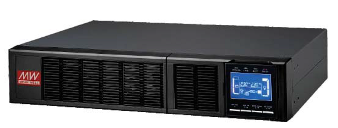 "Источник бесперебойного питания 6000Вт, 2U для RACK 19"""" шкафов, встр. монитор параметров, интерф. USBRS-232, один вентилятор сит. охл., вых. 220Vac клемные гнезда, клемные гнезда для подкл.внеш. АКБ блоков, АКБ докупаются отдельно"""""