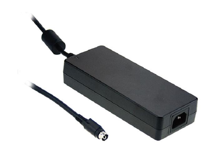 Адаптер настольный, AC-DC, 160Вт, вх. 85...264B AC 47...63 Гц, 127...370B DC, вых. 20B/8A, изол. 3000В AC, 175x72x35мм, -30...+70°С, сетевой разъём IEC320-C14 (совместим с кабелем EU1-MC13), вых. разъем DIN-4P