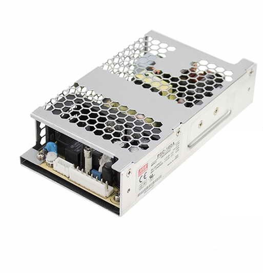 Блок питания AC-DC с функцией UPS, 160Вт, вход 90...264В АС127...370В DC, выход1: 27.6В0…5.8 (3.8 ном.) А, выход зарядного устройства 27.6В2А, изоляция 3000В АС, в корпусе 155.4х85х37мм, -20...+70°С