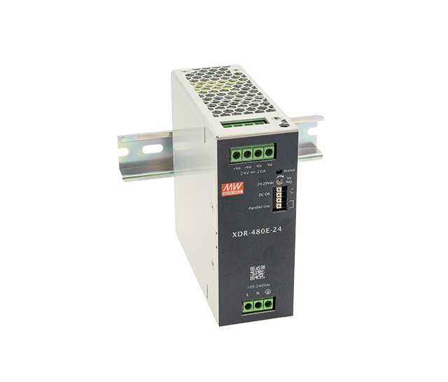 AC-DC, 480Вт, вх.85…264V AC, 47…63Гц 120…370В DC, вых.36В13.3A (пиковый 17.29А), рег. вых 36…42В, изол.3000В AC, в кожухе на DIN-рейку 48х125.2х125мм,-40…+70°С, DC-OK, P linkпарал.работа 3+1, 3 года гарантии